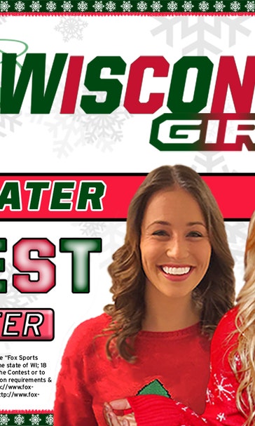 FOX Sports Wisconsin Girls Ugly Christmas Sweater Contest